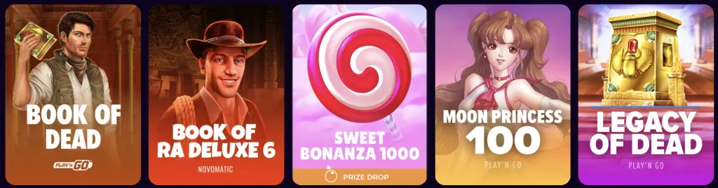 Welke spellen biedt 0xBet Casino aan?